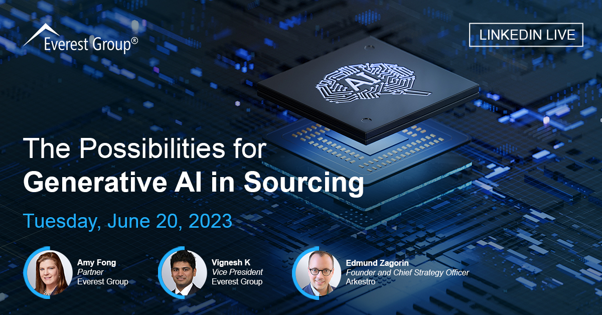 06 20 2023 The Possibilities for Generative AI in Sourcing