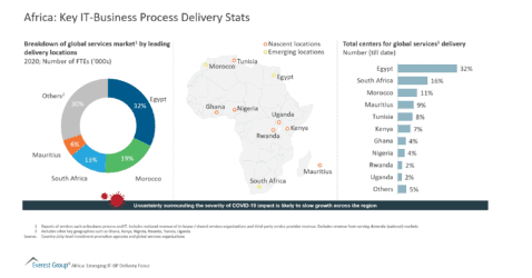 Africa Key IT-Business Process Delivery Stats